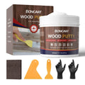 Wood Filler, White Wood Putty | Paintable, Sandable, Furniture Repair Kit for Quickly Fixing Broken and Defective – 243g