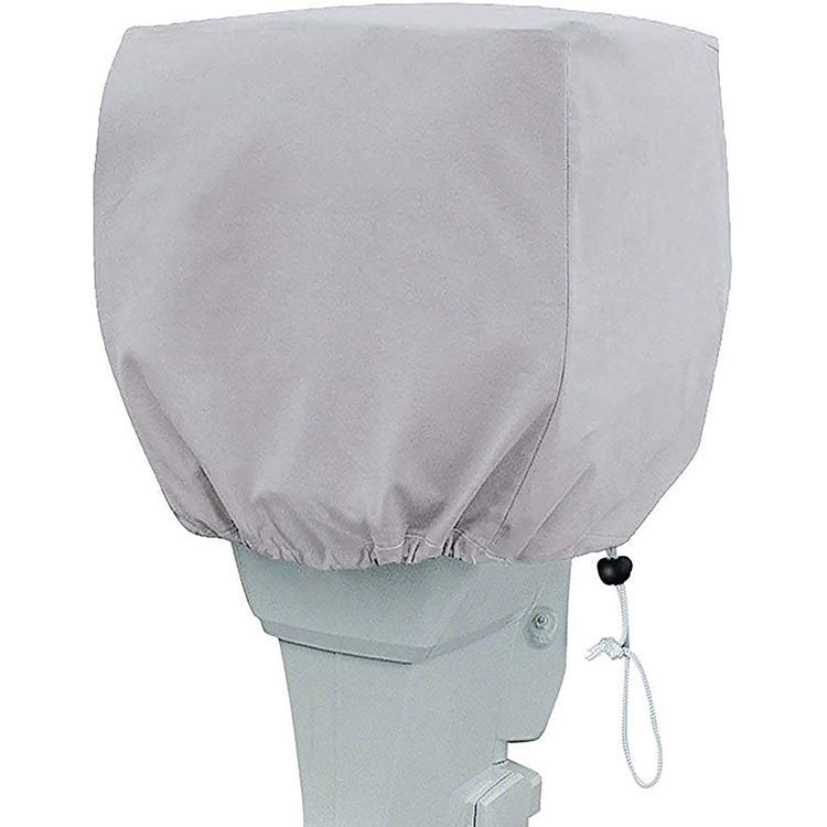 Waterproof Outboard Motor Cover – 100–150HP – Black – Ref SLR4