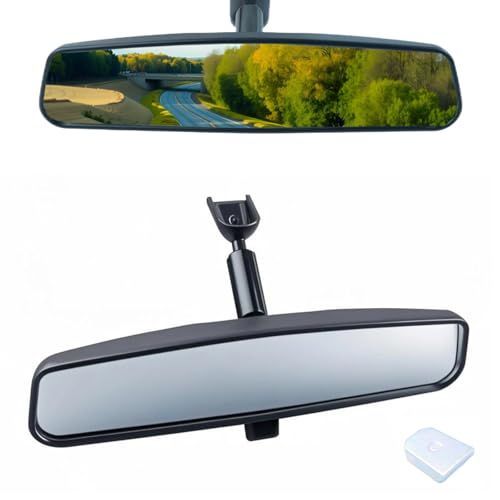 10.5in Universal Interior Rear-View Mirror – Wide Angle Anti-Glare