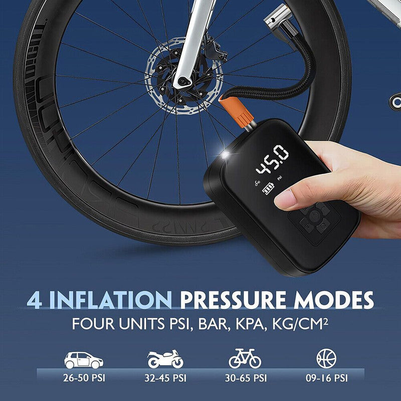 150PSI Portable Cordless Air Compressor Tyre Inflator