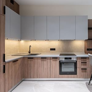 Dimmable Led Under Cabinet Lighting Bar Linkable Kits with Rocker Switch Under Counter Kitchen, Showcase