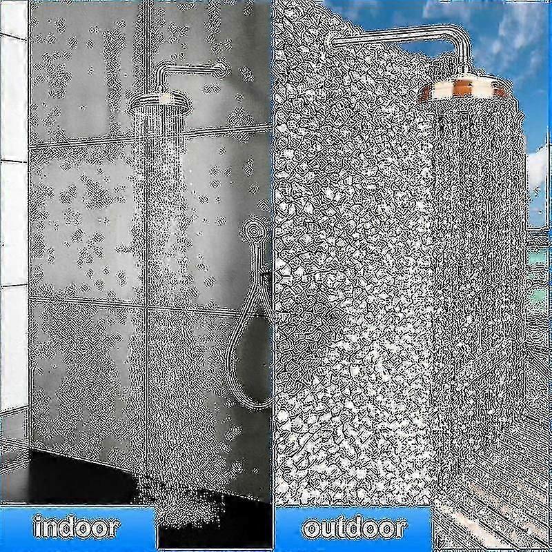 High Pressure Copper Rain Shower Head 20 cm (8 inch) Diameter Adjustable Angle Fixed for Standard Shower