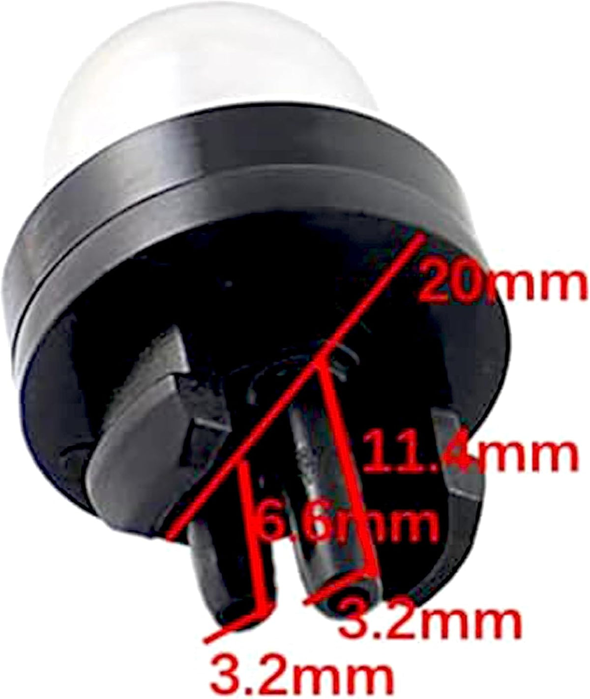 Primer Bulb Set – Husqvarna/McCulloch/Poulan/Echo/Homelite – Replaces 503936601 / 530047721 – 5 Pack