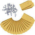 Robot Lawn Mower Blades – Titanium-Coated Stainless Steel – 30 Pack