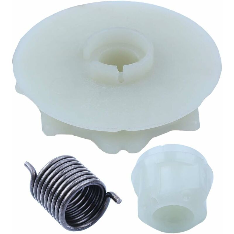 Recoil Starter Pulley & Spring Kit – Husqvarna 137/142/235/236/240 – Replaces 530021180 / 530059677 / 530071966