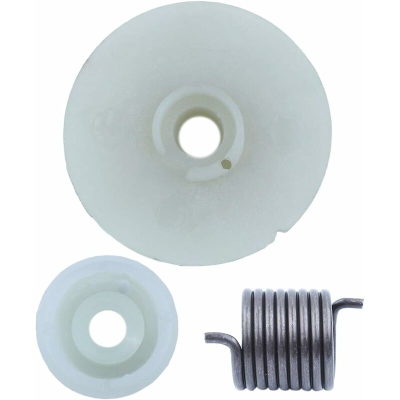 Recoil Starter Pulley & Spring Kit – Husqvarna 137/142/235/236/240 – Replaces 530021180 / 530059677 / 530071966