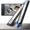 Heavy Duty Drawer Slide With Lock Fixing Drawer Slide 120Kg Load Capacity Ball Bearing 1 Pair (30Cm)