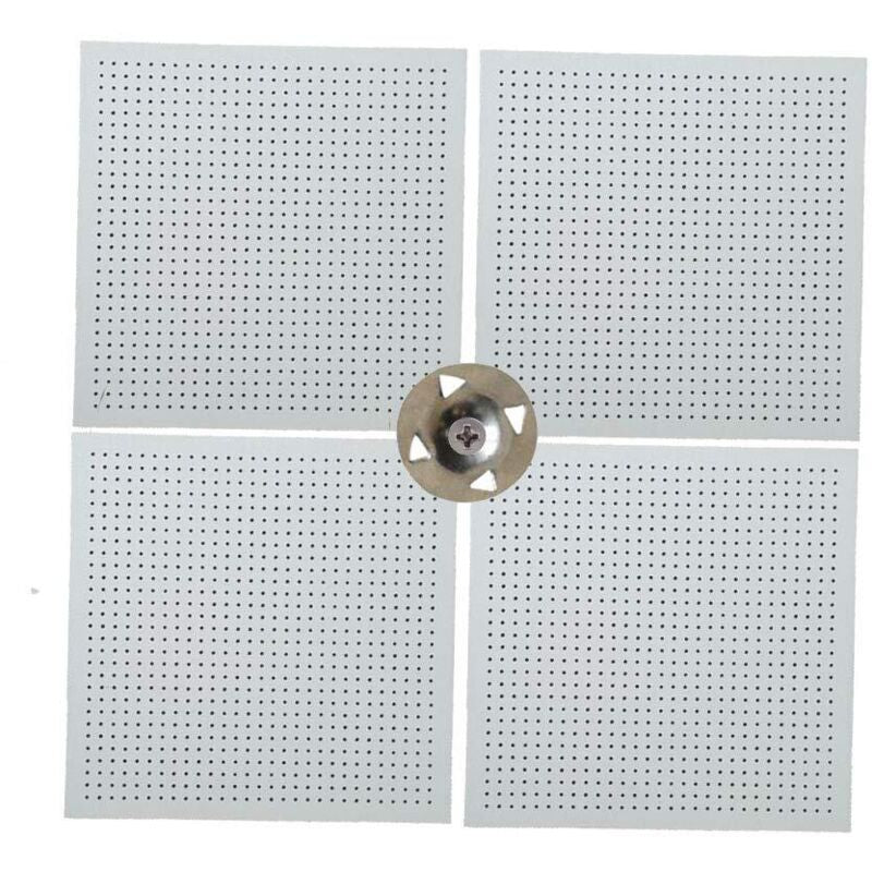 200 Piece 4-Prong Washers For Extruded Plasterboard, Thermal Insulation And Fixed Back Plate 28Mm