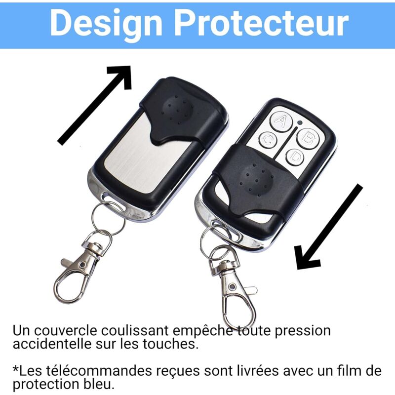 433.92 Mhz Gate Remote Control Universal Gate Remote Control Garage Door Remote Control 4 Channel Fixed Code