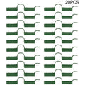20 Piece Greenhouse Clips Greenhouse Tube Clips Fixed Tool Garden Tarpaulin Sun Protection Clips 1.1Cm