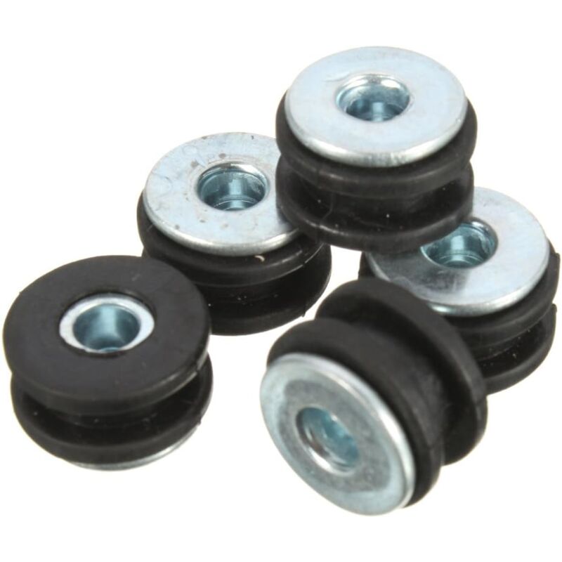 10 Piece Motorcycle Rubber Grommet Bolt For Honda/Yamaha/Suzuki/Kawasaki Fairings