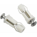 2 Piece Toilet Lid Expansion Screw Toilet Seat Fixing Screw Toilet Seat Fixing Set Toilet Lid Replacement Parts