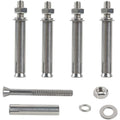 M6X100Mm Hex Expansion Bolts 304 Stainless Steel Expansion Screws Heavy Duty Concrete Anchors Fixing Screws For Wall
