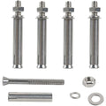 M8X80Mm Hex Expansion Bolts 304 Stainless Steel Expansion Screws Heavy Duty Concrete Anchors Fixing Screws For Wall