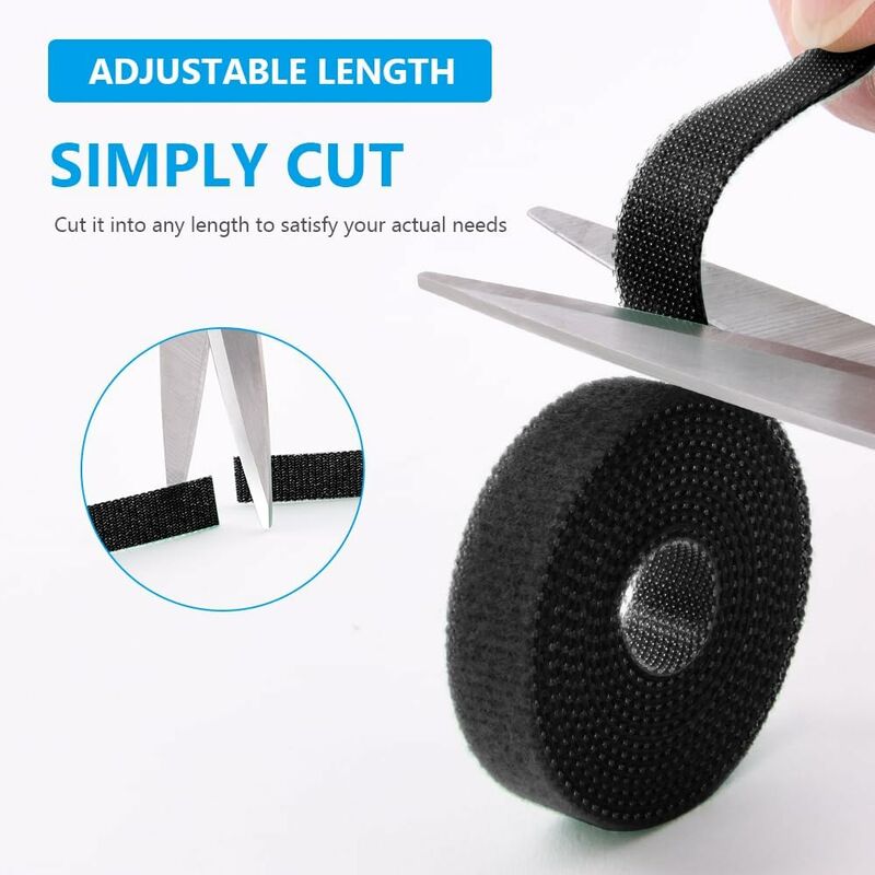 Cable Tie, 10M×1.5Cm Wide Garden Plant Ties Reusable Fixing Tape, For Climbing Plants, Easy To Cut Cable Strap For