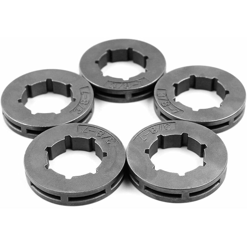 Chainsaw Sprocket Rim – 3/8in 7T, 19mm – STIHL MS290/MS310/MS360 & Husqvarna – 5 Pack – Replaces 18720