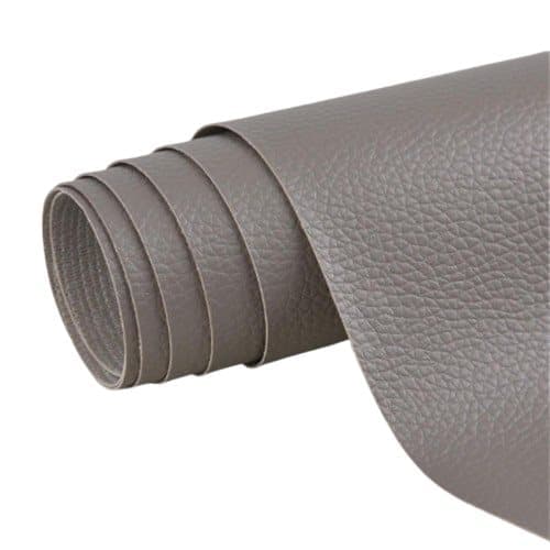 50 cm x 137 cm Self-adhesive Repair Patch for Leather Furniture, Gray, for Artificial Leather Fix Dekor