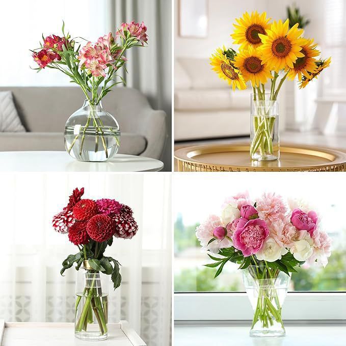 2 Piece Spiral Ikebana Stem Holder, Flower Arrangement Holder Ring Reusable Floral Bouquet Twister Round Flow – Ref 004