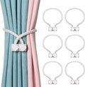Luxury Curtain Holder – 6 Pieces – Curtain Hook – Magnetic Curtain Cord – Magnetic Curtain Holders – Curtain Tie