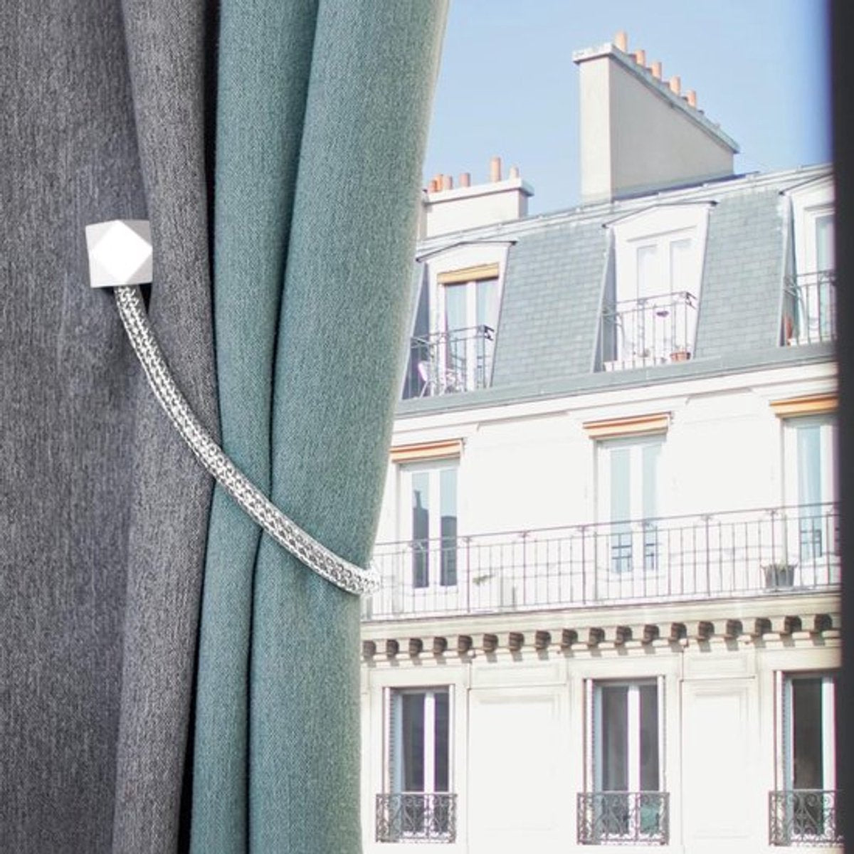 Luxury Curtain Holder – 6 Pieces – Curtain Hook – Magnetic Curtain Cord – Magnetic Curtain Holders – Curtain Tie