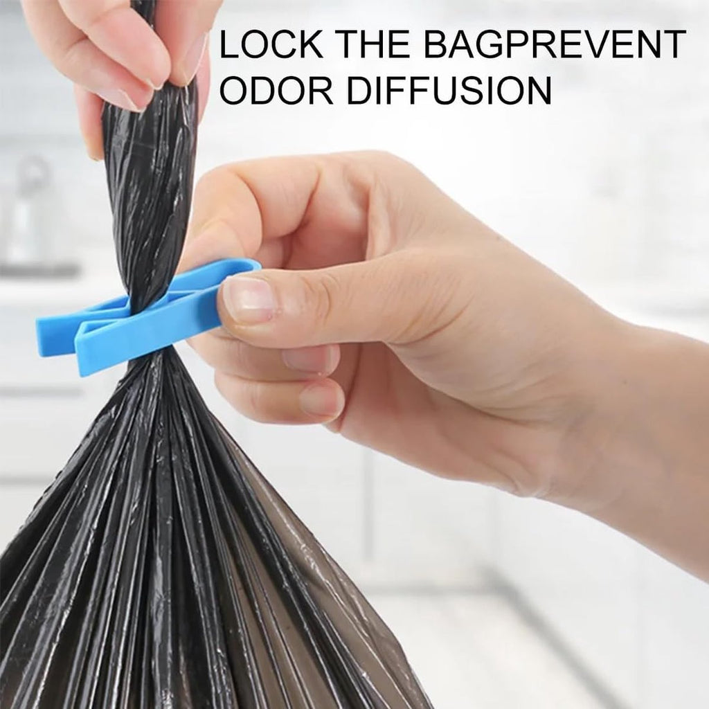 Trash Can Clips – 10 Pieces – Garbage Bag Grip – Garbage Bag Holder – Fixing Clips – Trash Can Fixation Clips – Waste