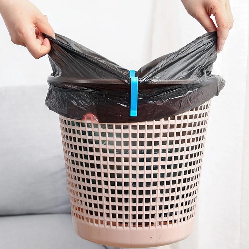Trash Can Clips – 10 Pieces – Garbage Bag Grip – Garbage Bag Holder – Fixing Clips – Trash Can Fixation Clips – Waste