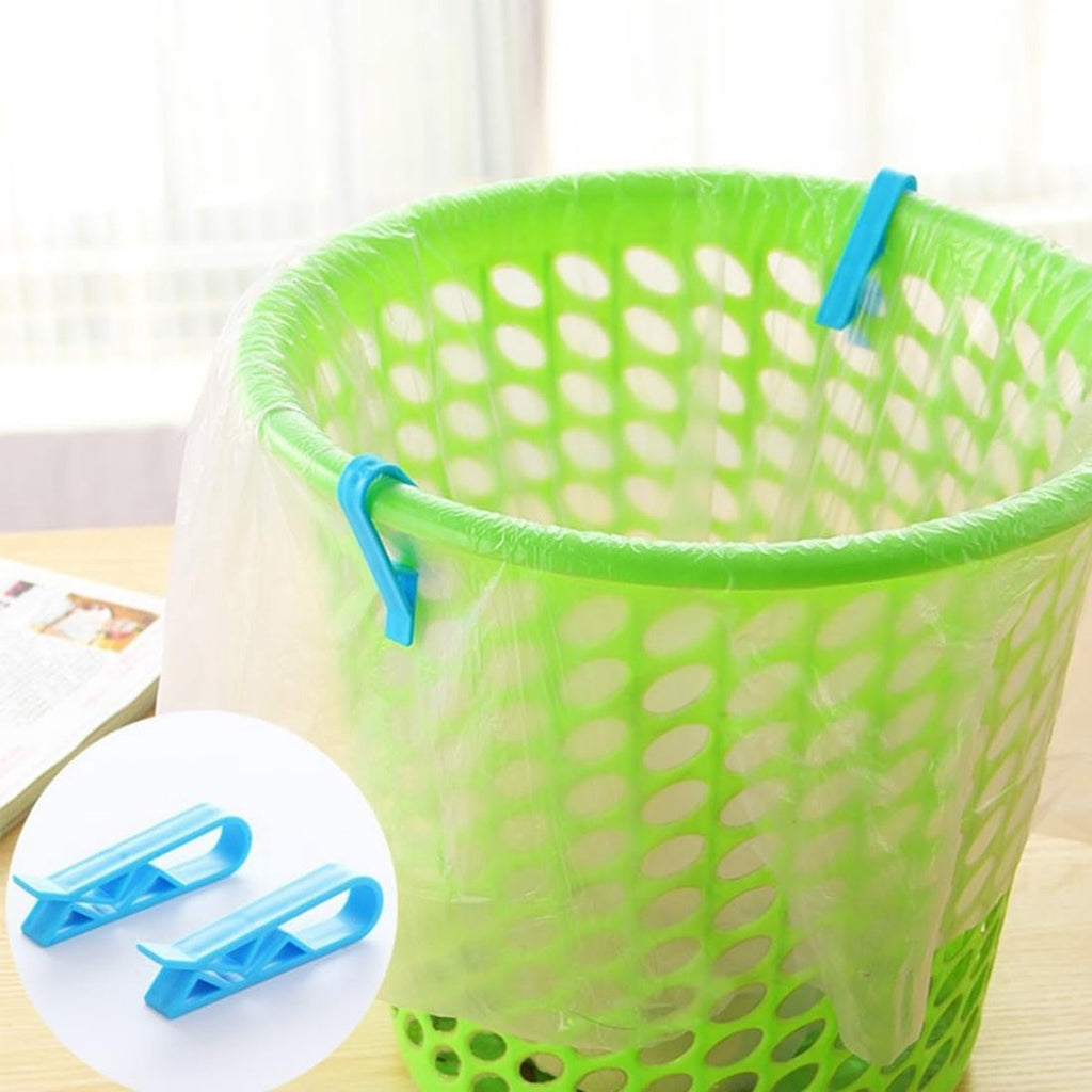 Trash Can Clips – 10 Pieces – Garbage Bag Grip – Garbage Bag Holder – Fixing Clips – Trash Can Fixation Clips – Waste