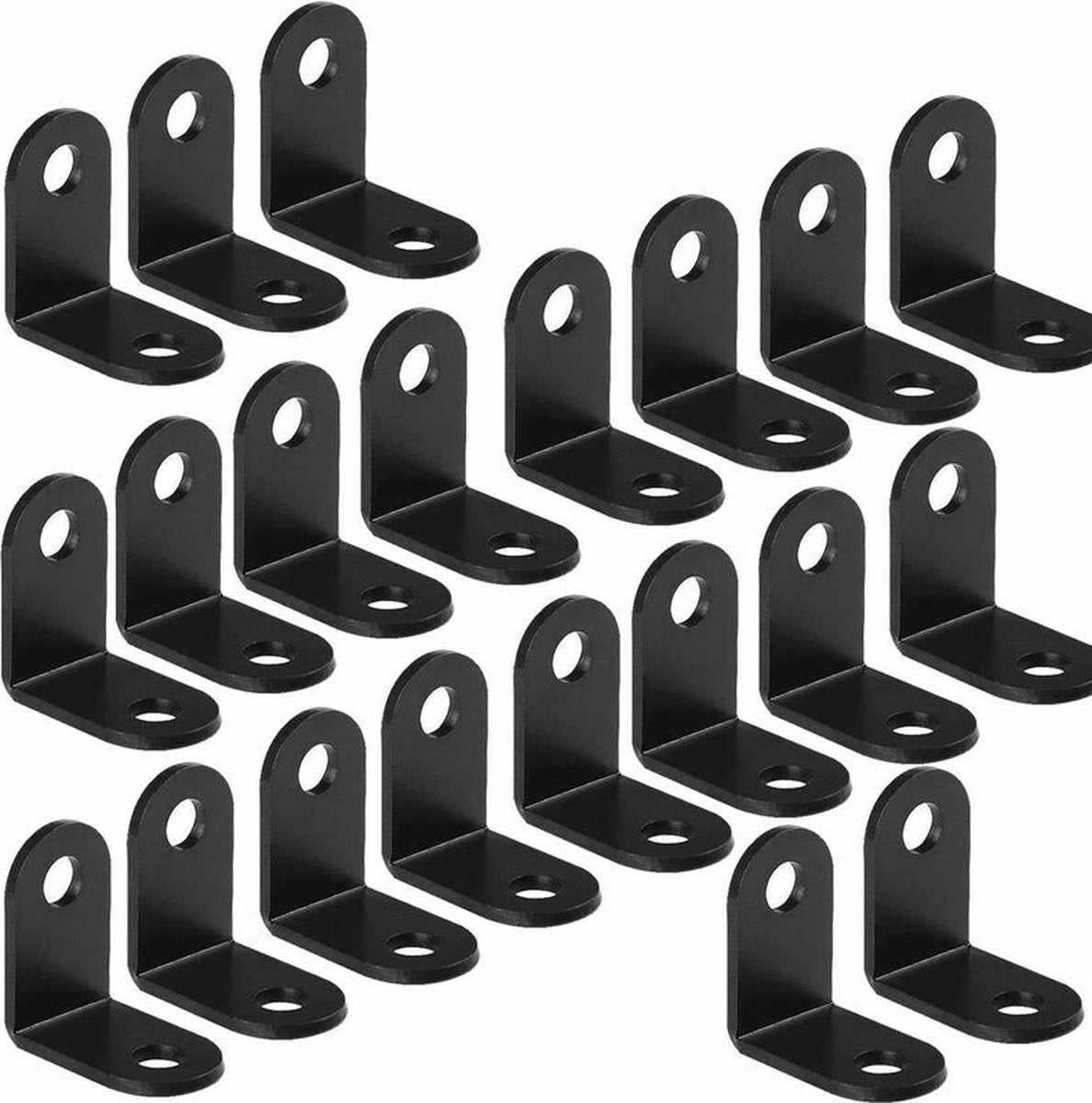 20 pieces – Corner connections – corner anchor – corner connectors – fixed bracket – corner bracket – 26x26 MM – iron