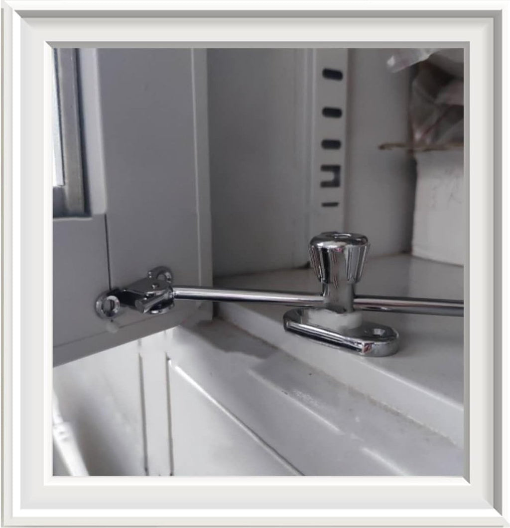 Door stopper – Door retainer – Wind hook – Door hold open – Adjustable – zinc alloy & steel – cabinet door – Tilt