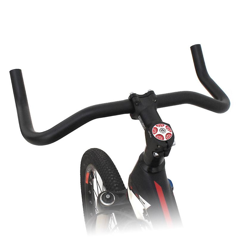 Bicycle Bullhorn Handlebar Aluminium Alloy 25.4mm 390mm Bicycle Handlebar For Fixed Gear Bicycle Road Bike