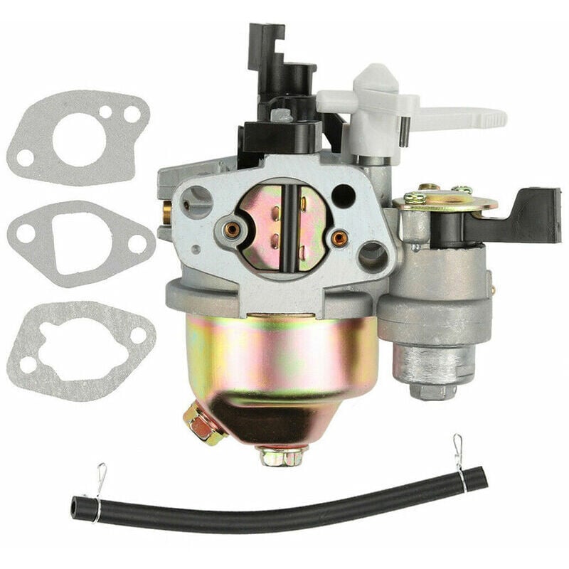Carburettor, Fuel Hose & Gasket Kit for Honda GX160 / GX200 / 168F – Ref 06496