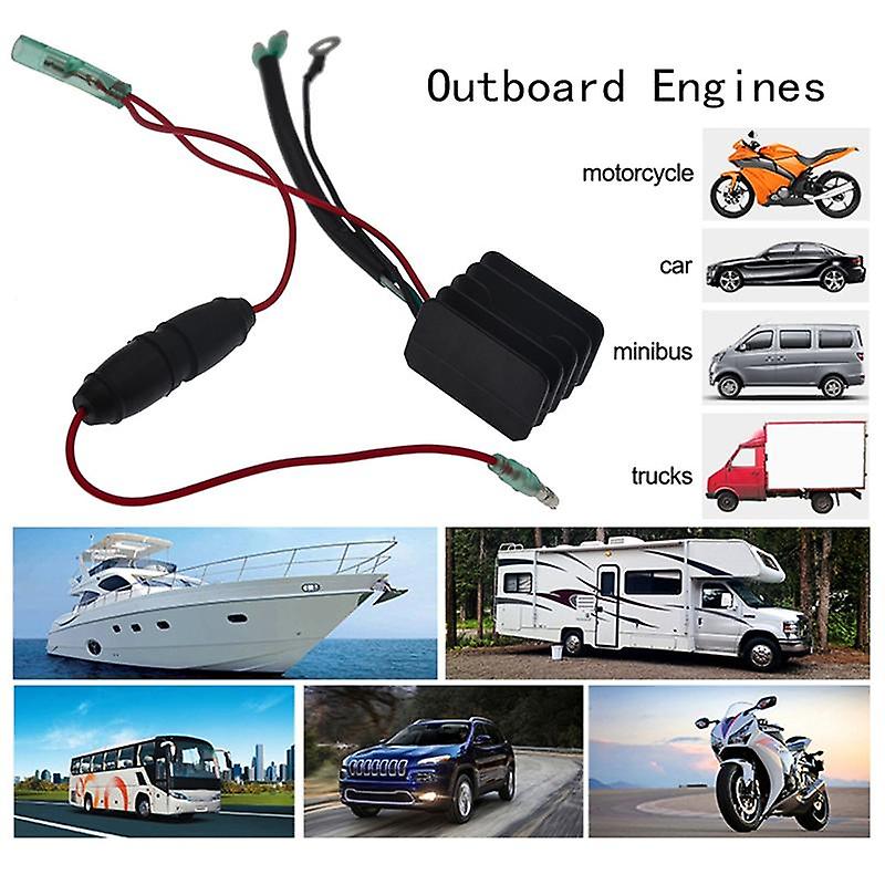 Voltage Regulator Rectifier for Yamaha 25Hp-70Hp Outboard Motors 6G1-81970-61 – Ref X00691