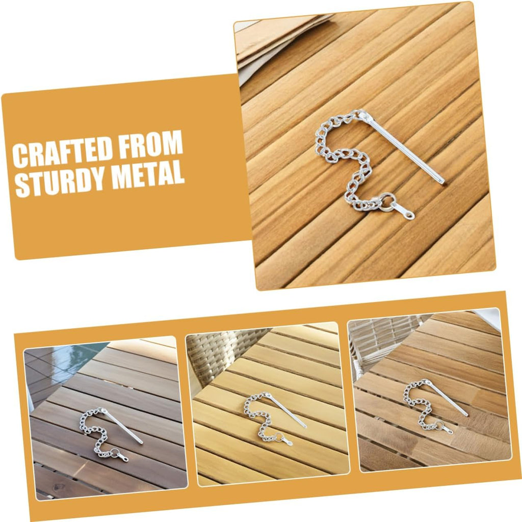 3 Piece Reliable Steel Fixing Accessories for Garden Patio Parasols Compatibility for Support