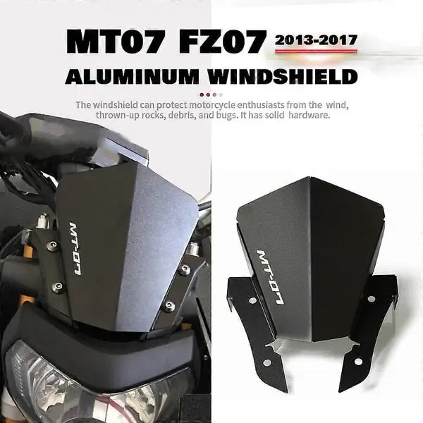 Motorcycle Windshield for YAMAHA MT07 MT-07 FZ-07 2013 2014 2015 2016 2017 Motorcycle Wind Deflector