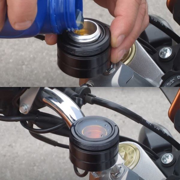 Chain Lubricator Oiler Lubrication System for Suzuki-Kawasaki bike Universal Black【pl】, Made of Aluminium