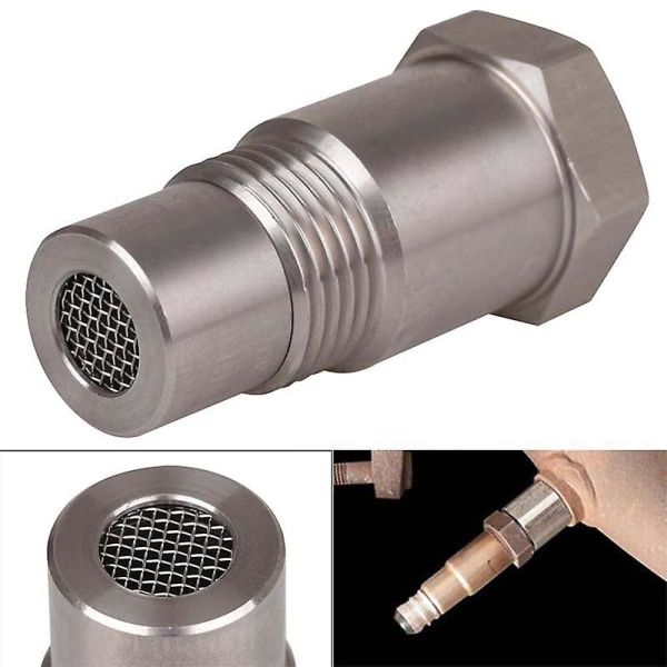 Car CEL Fix Check Engine Light Eliminator Oxygen O2 Sensor Adapter M18x1.5, Stainless Steel + Steel material