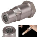 Car CEL Fix Check Engine Light Eliminator Oxygen O2 Sensor Adapter M18x1.5, Stainless Steel + Steel material