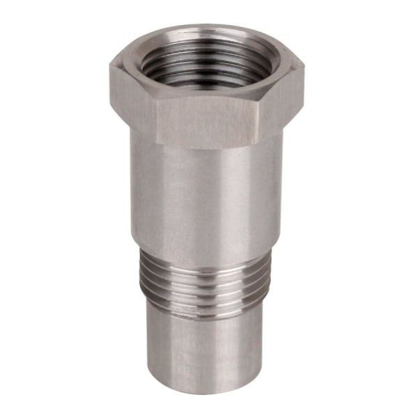 Car CEL Fix Check Engine Light Eliminator Oxygen O2 Sensor Adapter M18x1.5, Stainless Steel + Steel material