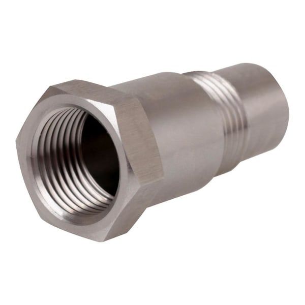 Car CEL Fix Check Engine Light Eliminator Oxygen O2 Sensor Adapter M18x1.5, Stainless Steel + Steel material