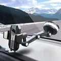 Fixed Car Accessories Shockproof Navigation Mobile Phone Holder Large Van Plus Suction Cup Type Articulated Arm Car