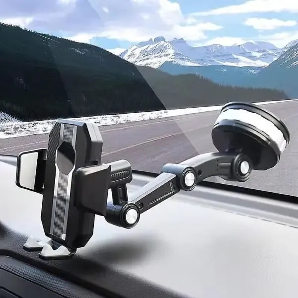 Fixed Car Accessories Shockproof Navigation Mobile Phone Holder Large Van Plus Suction Cup Type Articulated Arm Car