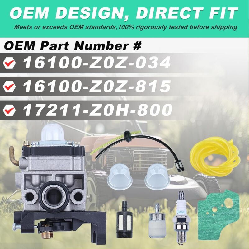 Honda GX25 / GX35 Carburettor Service Kit – 9 Piece