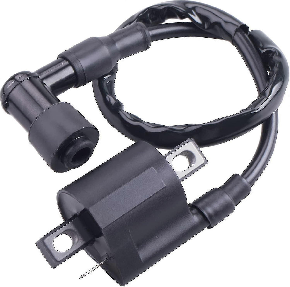 Ignition Coil for Yamaha PW50 PW80 1981-2009, 45mm Hole Spacing 90 Degree Angle Replacement Coil Module
