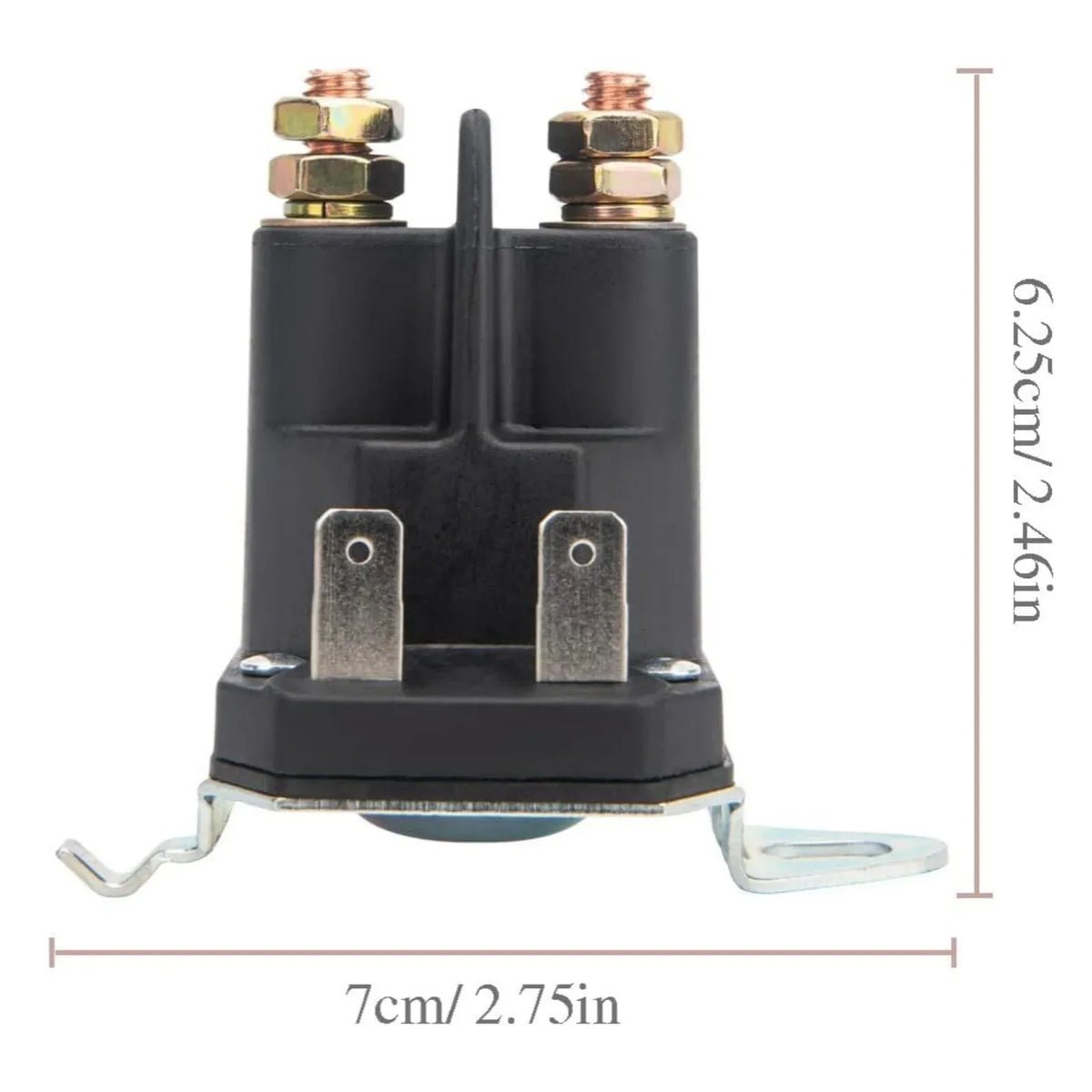 12V Starter Relay Solenoid – Husqvarna/AYP/Craftsman/Poulan Mowers – Replaces 582042802 / 582042801
