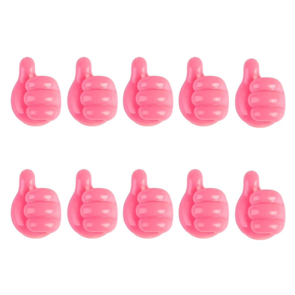 Hooks ! Thumb Hook Hub Cable Fixing Device Data Cable Storage and Fixing Device Cable Management Device Scratch Hole