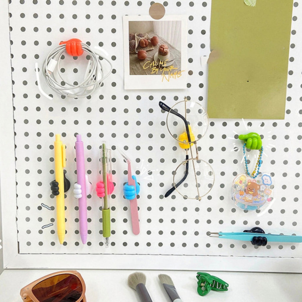 Hooks ! Thumb Hook Hub Cable Fixing Device Data Cable Storage and Fixing Device Cable Management Device Scratch Hole