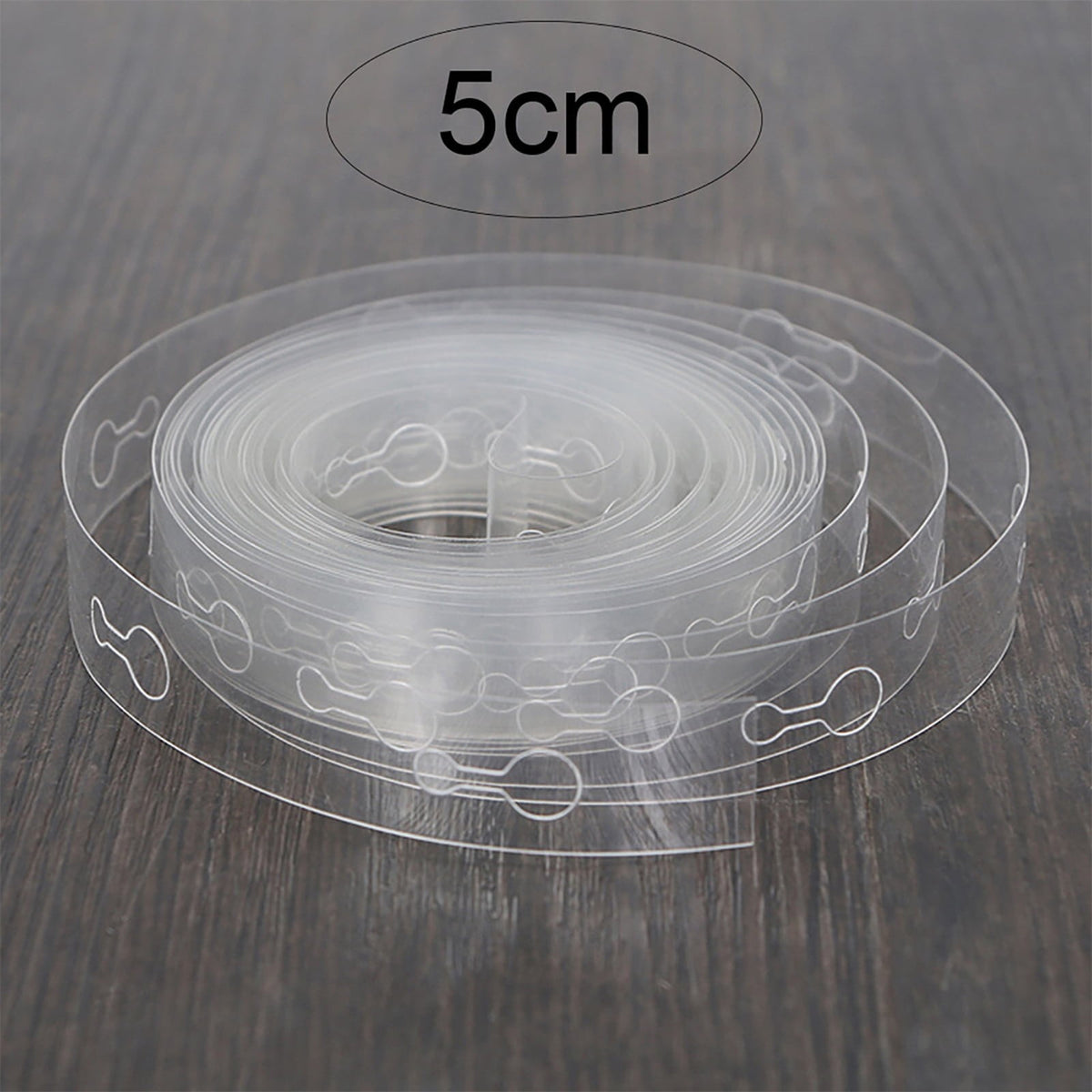 Adhesive Tape Handmade Tape 5M Transparent Flexible Plastic Balloon Tape Strips for Birthday 110 Holes Balloon String
