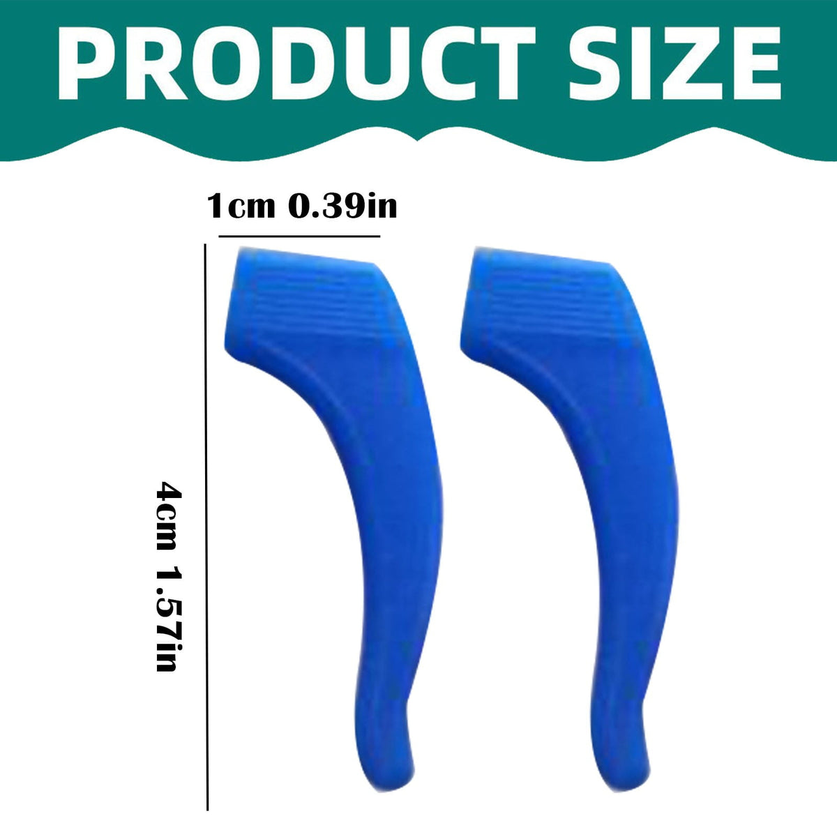 Cozy Home Non Slip Glasses Grips Retainer Anti Slip Ear Grips Hook Silicone Eyeglasses Ear – Ref 02334