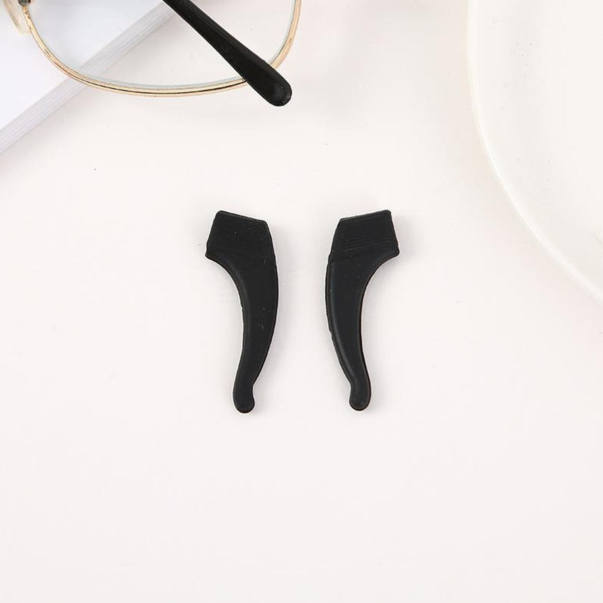Cozy Home Non Slip Glasses Grips Retainer Anti Slip Ear Grips Hook Silicone Eyeglasses Ear – Ref 02338