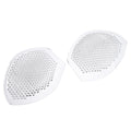 Worgeous Silicone Bra Pads for Women Transparent Reusable Cup Shaped Inserts Well Fixed Not Easy to Fall Off 1 Pair